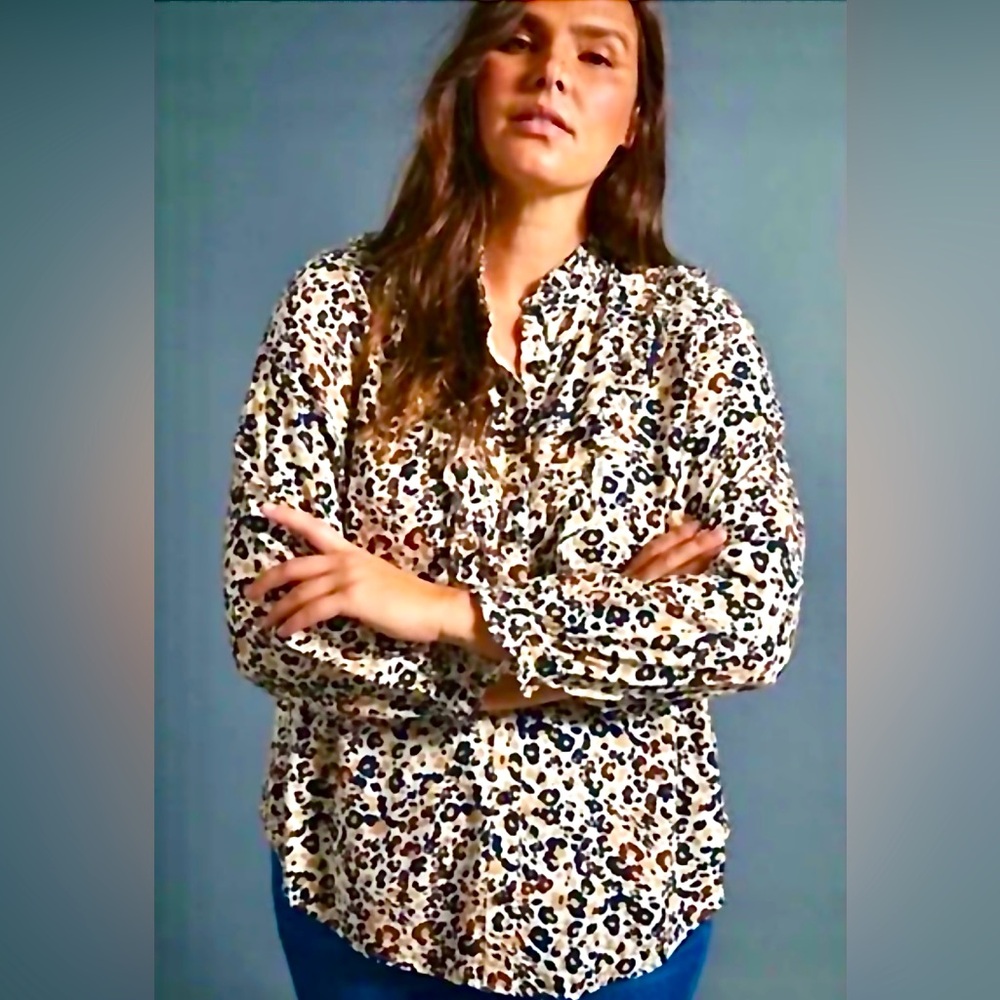 Women’s Anthropologie Maeve button down 14P